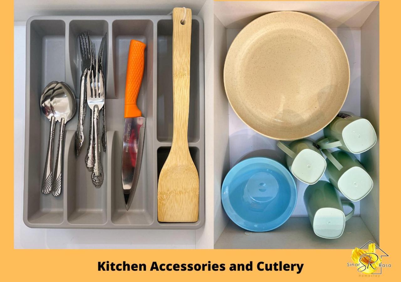 Sinar Rasa Homestay At I-Soho, I-City شاه علام المظهر الخارجي الصورة Kitchen accessories and cutlery