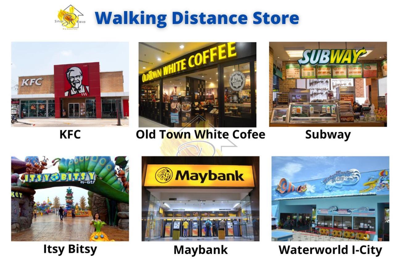 Sinar Rasa Homestay At I-Soho, I-City شاه علام المظهر الخارجي الصورة Walking Distance Store